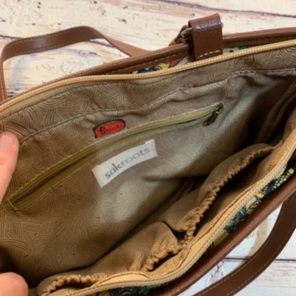 Sakroots Peace 🦉 Owl Straw Purse Handbag Boho - Picture 5 of 6